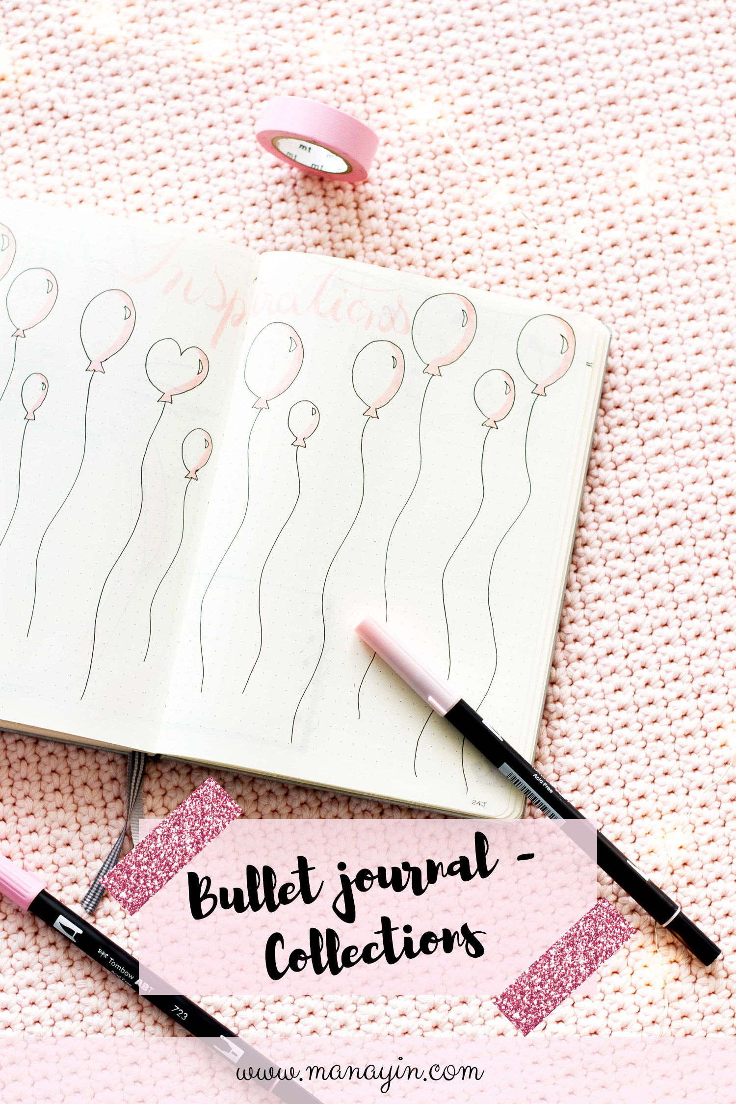 Mon Bullet Journal - Collections Et Listes (2018) - Manayin