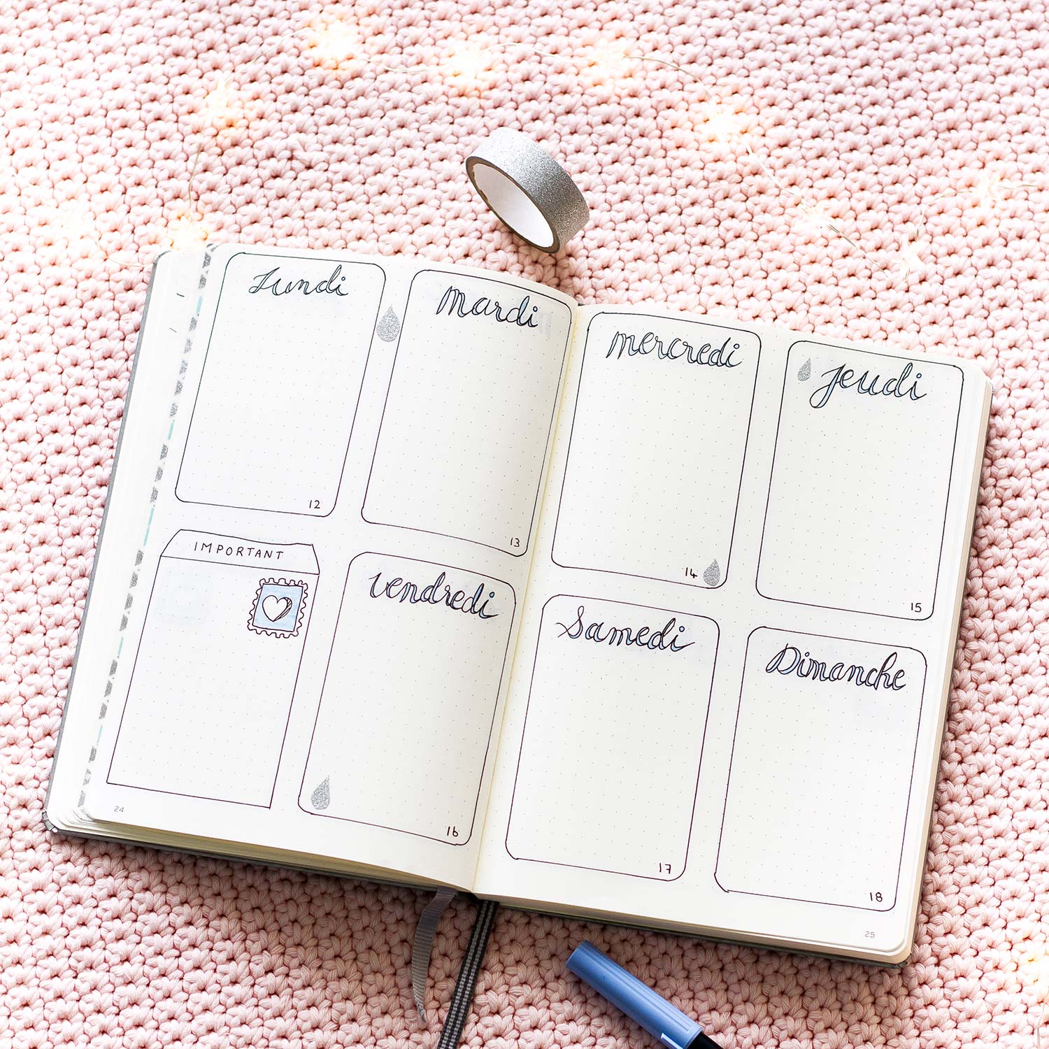 Mon Bullet Journal 2018 - Manayin - Bullet Journal