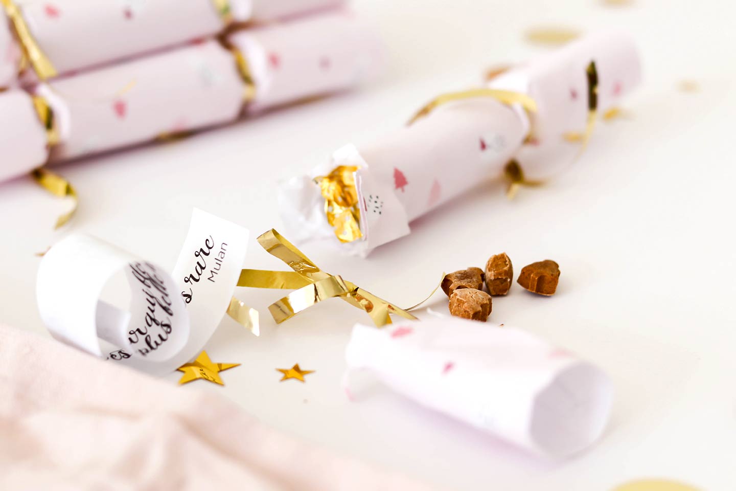 Comment faire des crackers de Noël soi-même - Manayin