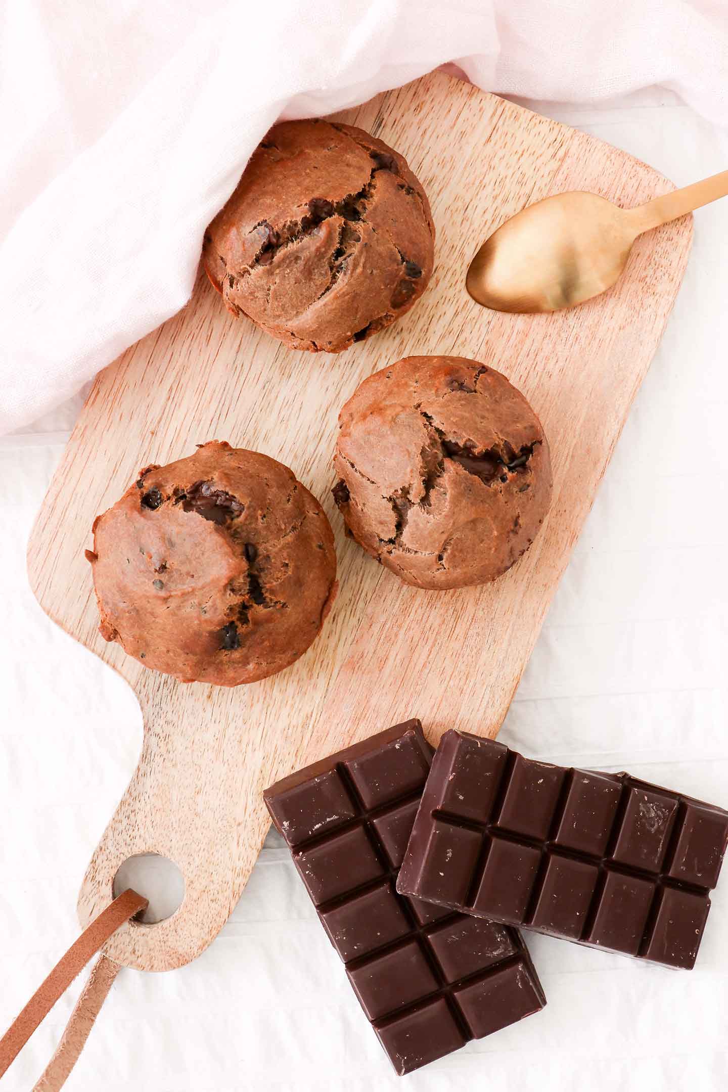 Ma Recette De Muffins à La Banane Et Au Chocolat - Manayin